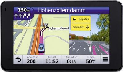 GPS навигатор Garmin nuvi 3490LMT Европа - вид спереди