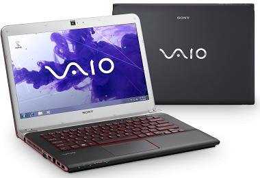 Ноутбук Sony VAIO SVE14A1S1RB - два