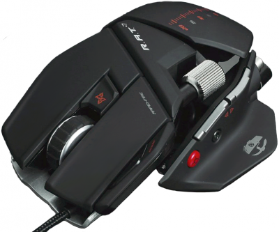 Мышь Mad Catz Cyborg M.M.O.7 Gaming Mouse (Black) - общий вид