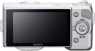 Беззеркальный фотоаппарат Sony NEX-5NK - Вид сзади