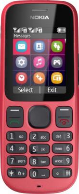 Мобильный телефон Nokia 101 Coral Red - общий вид