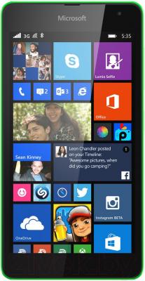 Смартфон Microsoft Lumia 535 Dual (зеленый)