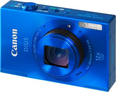 Компактный фотоаппарат Canon IXUS 500 HS Blue - Общий вид