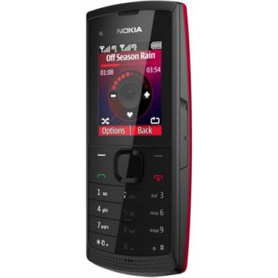 Мобильный телефон Nokia X1-01 Red - повернут