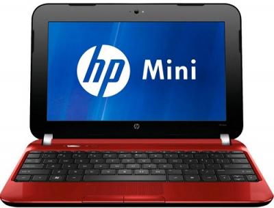 Ноутбук HP Mini 110-4104er (B1P18EA) - Вид спереди