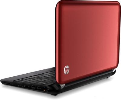 Ноутбук HP Mini 110-4104er (B1P18EA) - Вид сзади