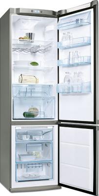 Холодильник с морозильником Electrolux ENB39409X - Вид спереди