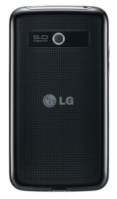 Смартфон LG E510 Optimus Hub - сзади