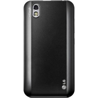 Смартфон LG P970 Optimus Black - сзади