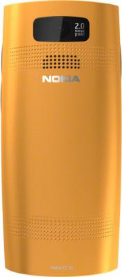 Мобильный телефон Nokia X2-02 Orange - задняя панель