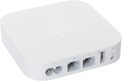 Беспроводной маршрутизатор Apple AirPort Express (MC414RS/A) - интерфейсы