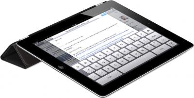 Чехол для планшета Apple iPad Smart Cover Black (MD301ZM/A) - опция подставки