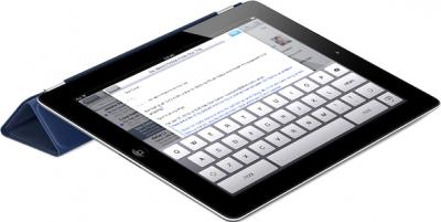 Чехол для планшета Apple iPad Smart Cover Navy (MD303ZM/A) - опция подставки
