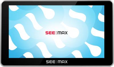 GPS навигатор SeeMax navi E610 HD 8GB ver. 2 - вид спереди