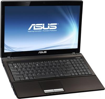 Ноутбук Asus K53TK (90NBNC418W25126013AC) - Вид спереди