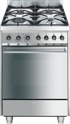 Плита газовая Smeg C6GMXI8 - общий вид