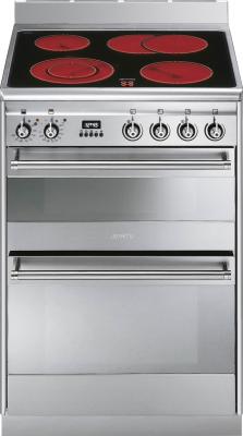 Плита электрическая Smeg SUK62CMX8 - общий вид