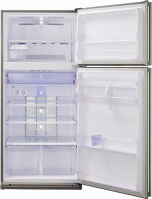 Холодильник с морозильником Sharp SJ-SC680VSL - общий вид