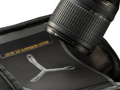 Сумка для камеры Case Logic SLRC-202 (черный) - поддерживающая система - Hammock Suspension System™