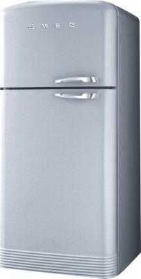 Холодильник с морозильником Smeg FAB40XS - вид спереди