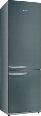 Холодильник с морозильником Smeg FC35APX - Вид спереди