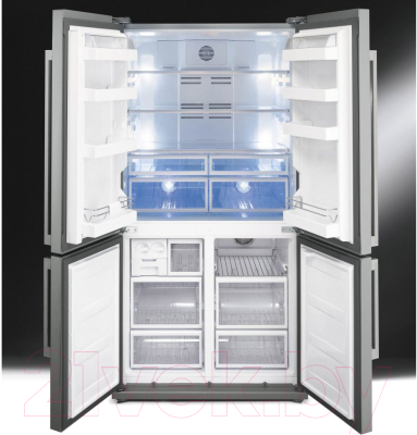Холодильник с морозильником Smeg FQ60XPE