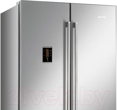 Холодильник с морозильником Smeg FQ60XPE