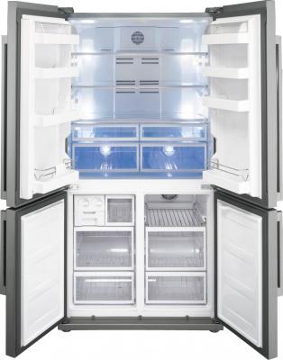 Холодильник с морозильником Smeg FQ60XPE - внутренний вид