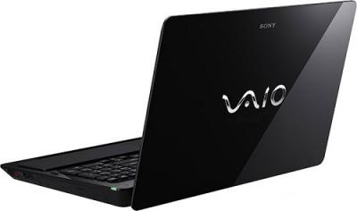 Ноутбук Sony VAIO VPCF23Z1R/BI - Вид сзади сбоку