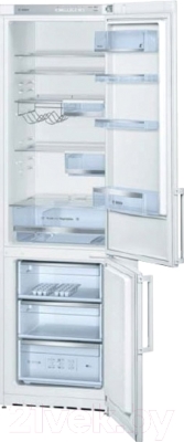 Холодильник с морозильником Bosch KGV39XW20R - общий вид