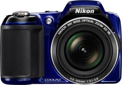 Компактный фотоаппарат Nikon COOLPIX L810 Blue - общий вид