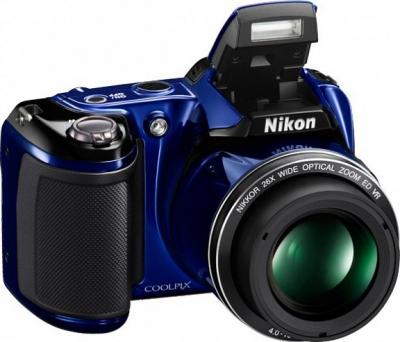Компактный фотоаппарат Nikon COOLPIX L810 Blue - общий вид