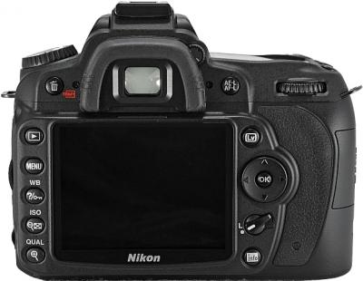 Зеркальный фотоаппарат Nikon D90 Kit 18-105mm VR - вид сзади