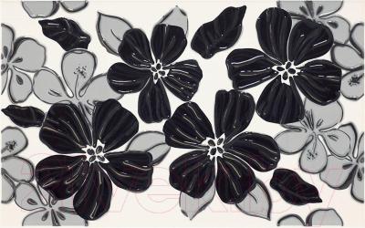 Декоративная плитка Ceramika Paradyz Vivian Nero Kwiat (400x250)