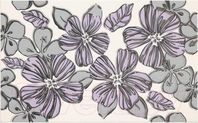 Декоративная плитка Ceramika Paradyz Vivian Viola Kwiat (400x250)