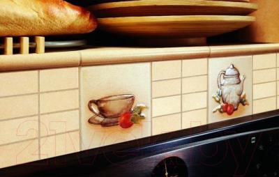 Декоративная плитка Ceramika Paradyz Vanila Beige Flizanka (100x100)