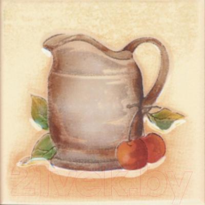 Декоративная плитка Ceramika Paradyz Vanila Beige Mlecznik (100x100)
