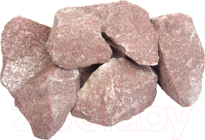 Камни для бани No Brand Малиновый кварцит колотый (20кг)