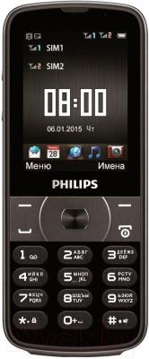 Мобильный телефон Philips Xenium E560 (черный)