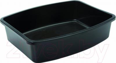 Туалет-лоток Savic Oval tray 02200000 (черный) - общий вид