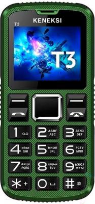 Мобильный телефон Keneksi T3 (зеленый)
