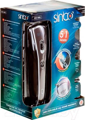 Машинка для стрижки волос Sinbo SHC-4352 (черно-коричневый)