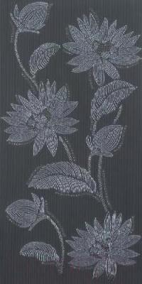 Декоративная плитка Ceramica Marconi Grafit Kwiat (600x300)