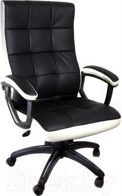 Кресло офисное Деловая обстановка Клия MFT (бело-черный)