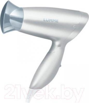 Компактный фен Lumme LU-1028 (белый жемчуг)