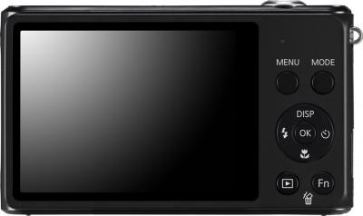 Компактный фотоаппарат Samsung ST76 (EC-ST76ZZFPBRU) Black - вид сзади