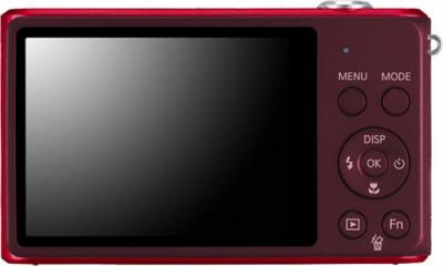 Компактный фотоаппарат Samsung ST76 (EC-ST76ZZFPRRU) Red - вид сзади