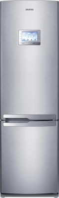 Холодильник с морозильником Samsung RL55TQBRS1 - вид спереди