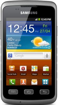 Смартфон Samsung S5690 Galaxy Xcover Gray (GT-S5690 TAASER) - общий вид
