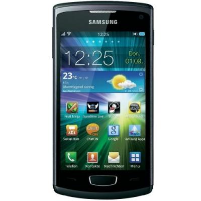 Смартфон Samsung S8600 Wave III Black (GT-S8600 HKASER) - спереди